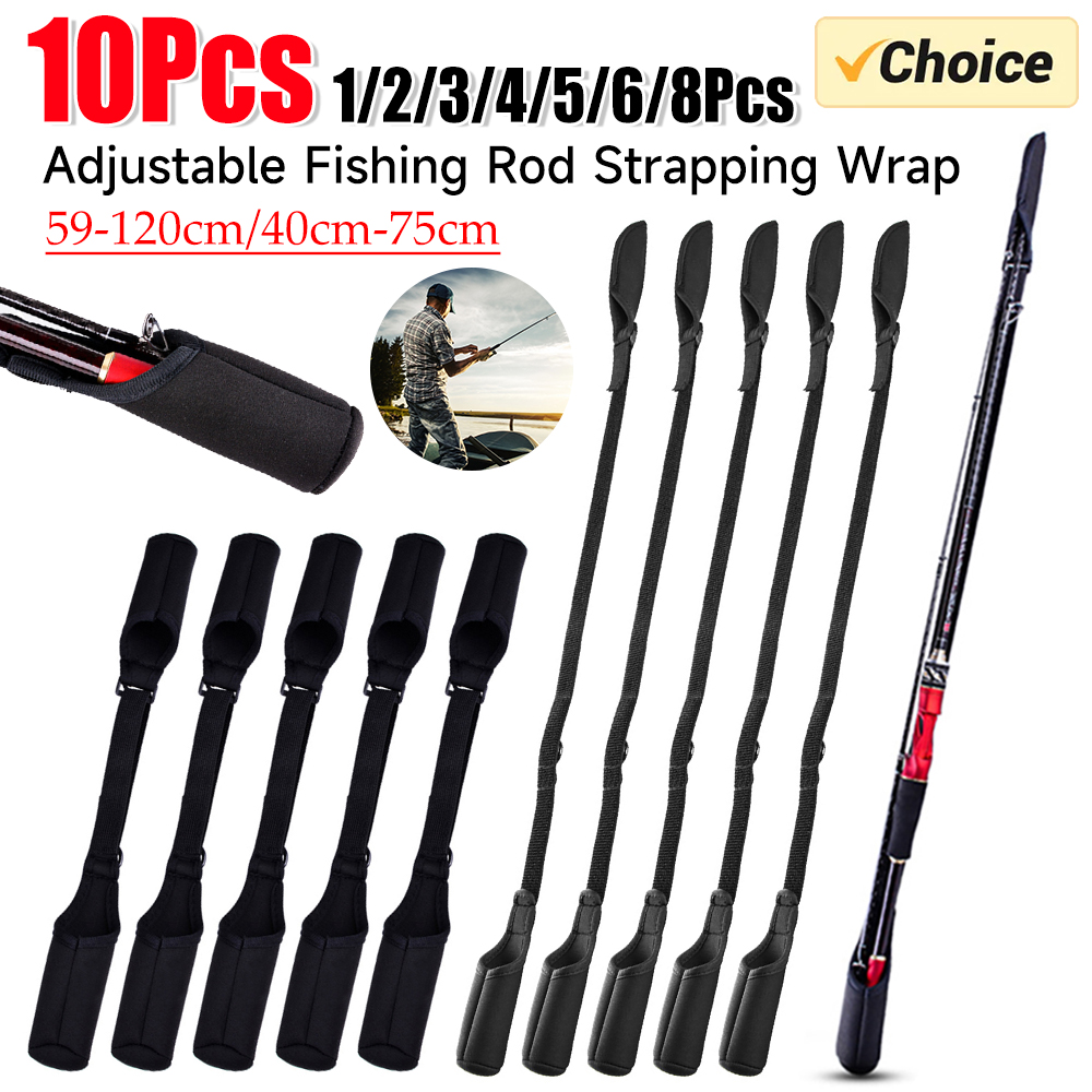 Fishing Socks - 1-10PCS Fishing Rod Socks Srtap Fishing