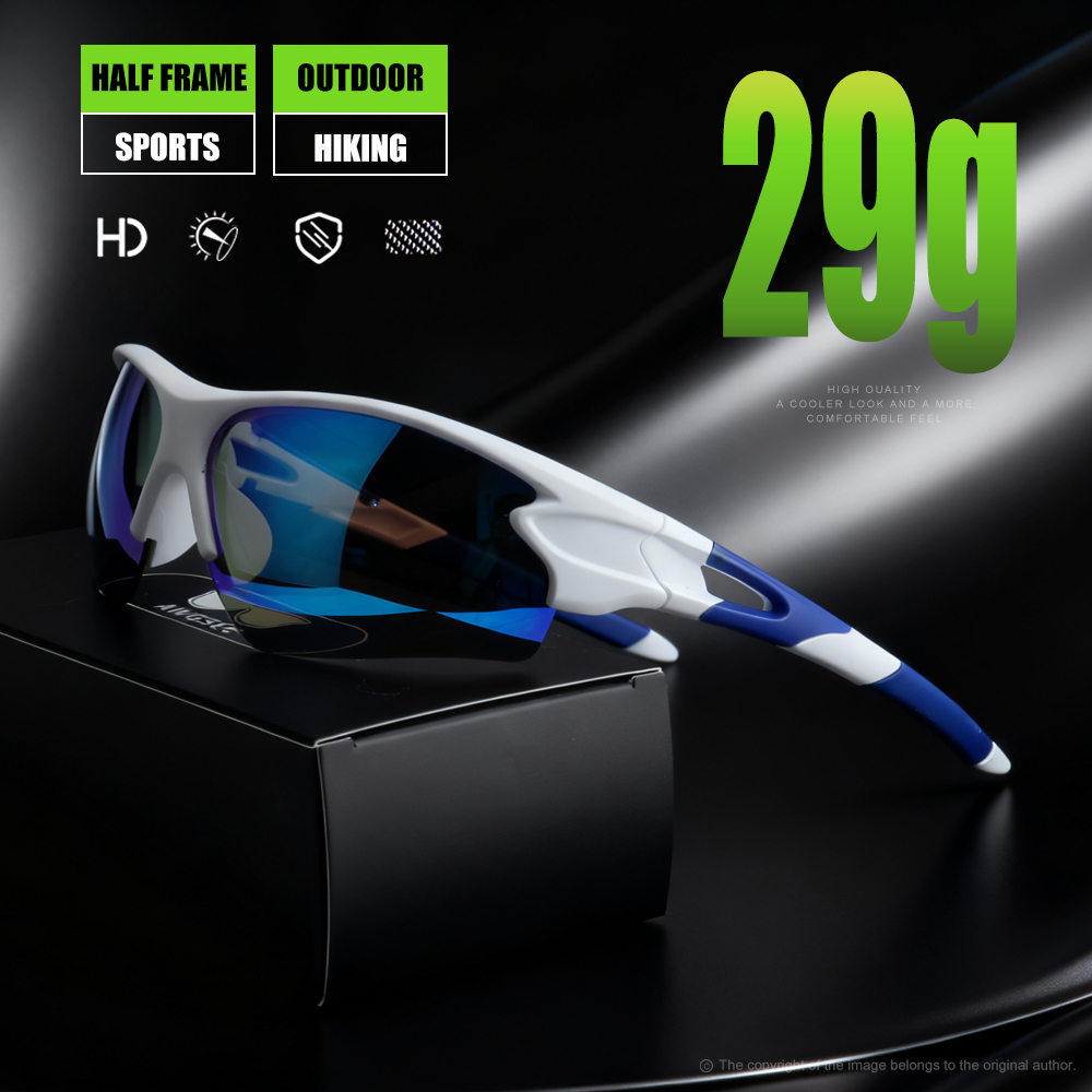 Fishing Sunglasses Polarized - Wraparound Sports Polarized Sunglasses UV400 Protection