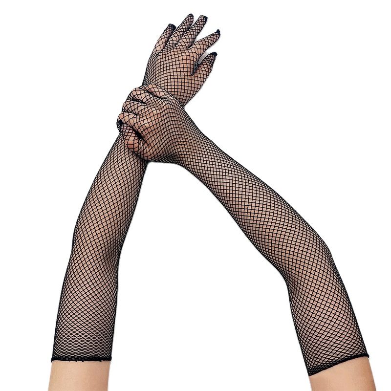 Fishing Gloves - Long High Elasticity Fishing Net Mesh
