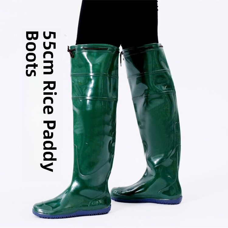 New Men's Long Tube Rain Boots - Fishing Boots review and price