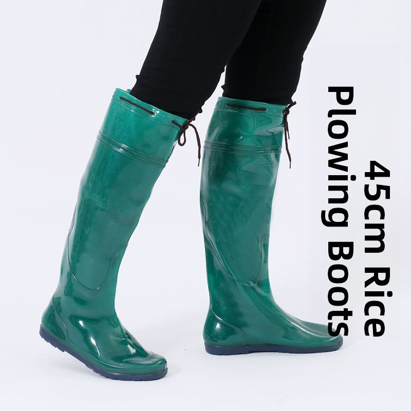 New Men's Long Tube Rain Boots - Fishing Boots review and price
