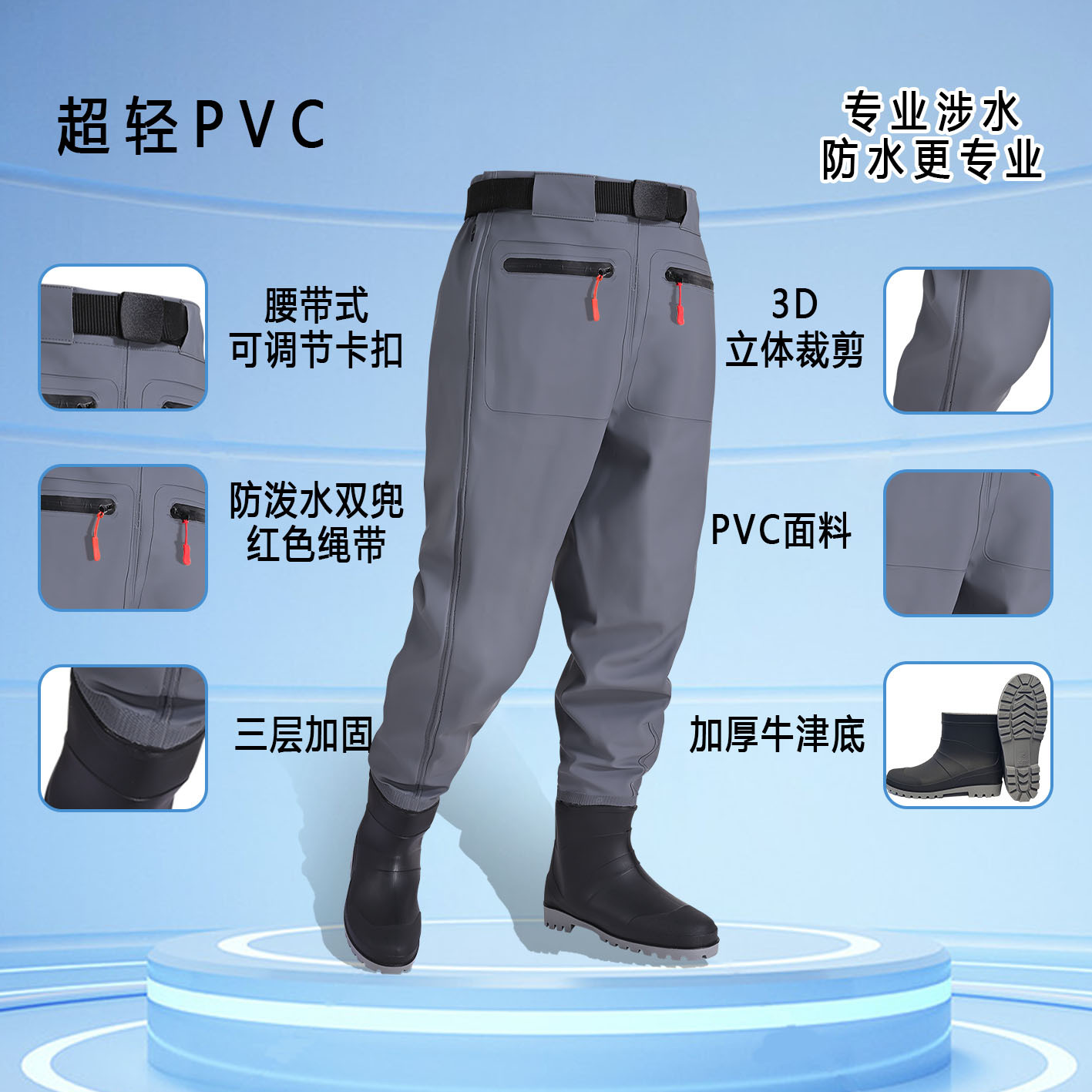 Men's Waterproof Fishing Wadin - Fishing Waders review and price