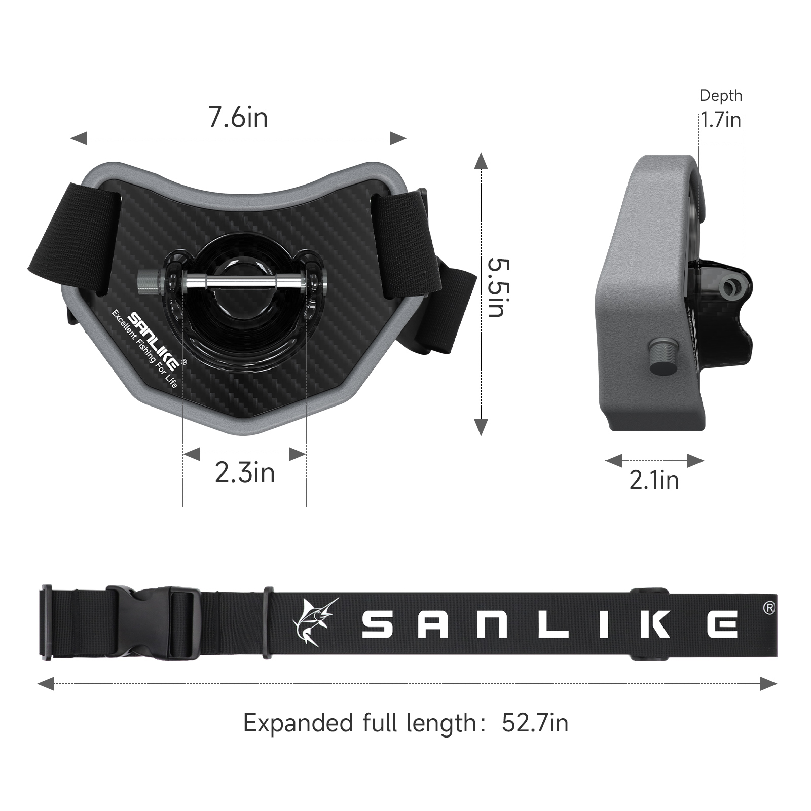 SANLIKE Fishing Fighting Belt  - Fishing Belt review and price