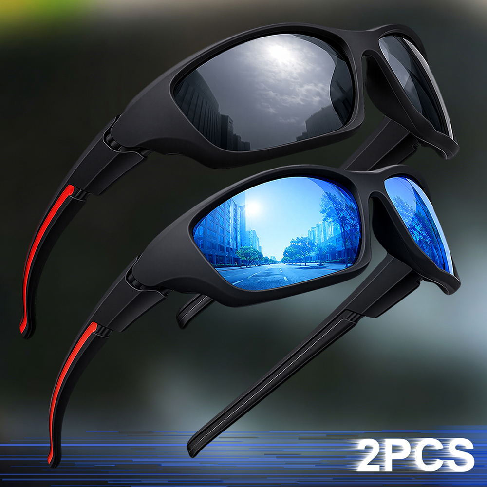 2pcs Advanced Cool Fantasy Pol - Fishing Sunglasses Polarized review and price