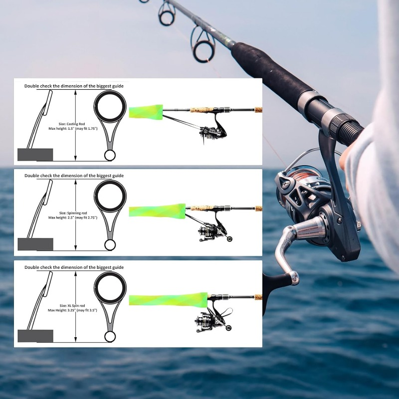 Reusable Fishing Rod Protector - Fishing Socks review and price