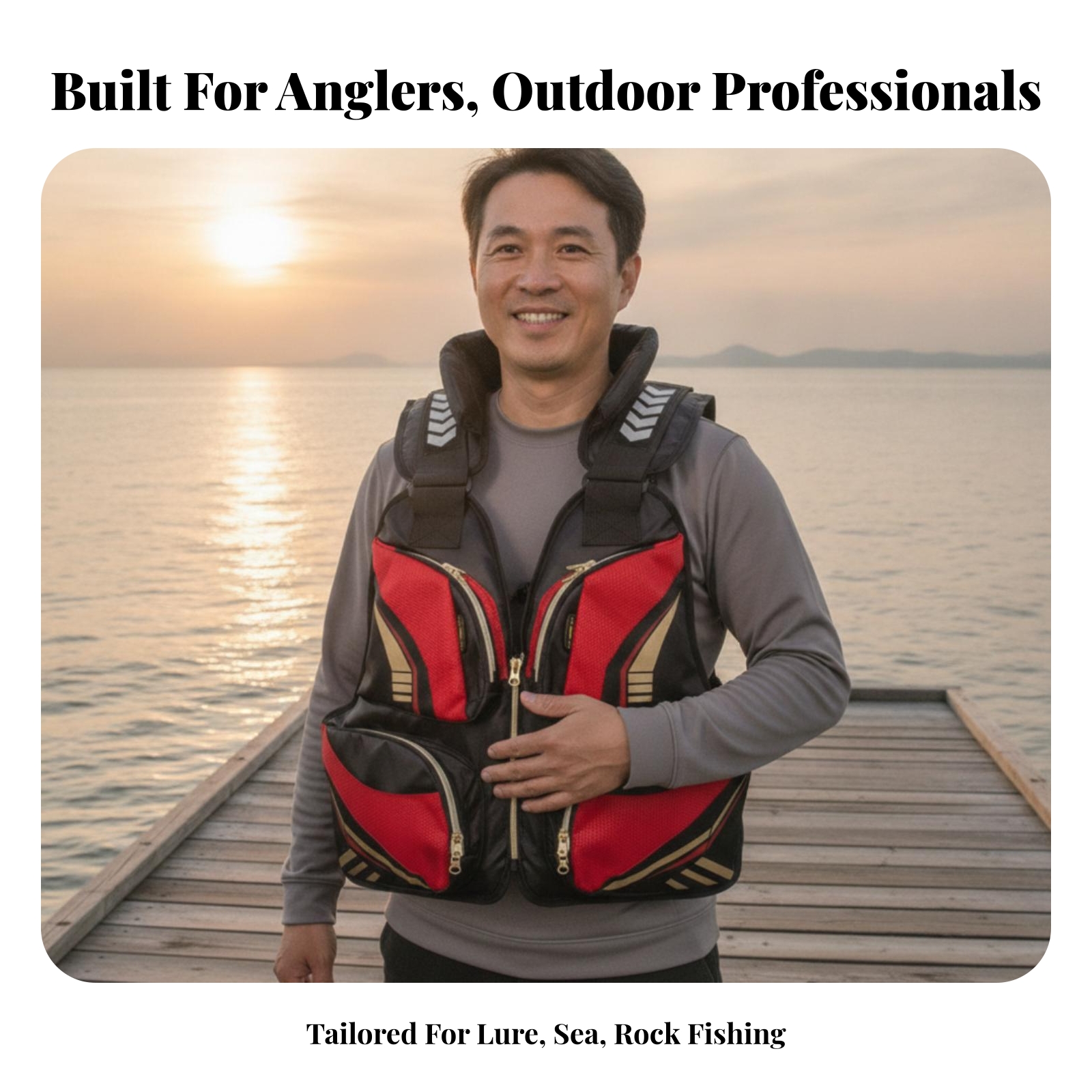 Fishing Life Vest Sleeveless Z - Fishing Vest review and price