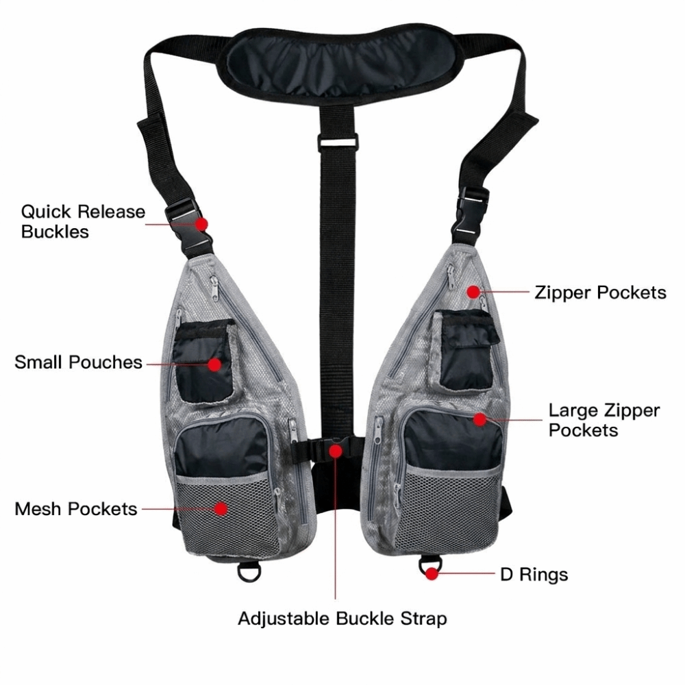 Durable Quick Dry Fishing Vest - Fishing Vest review and price