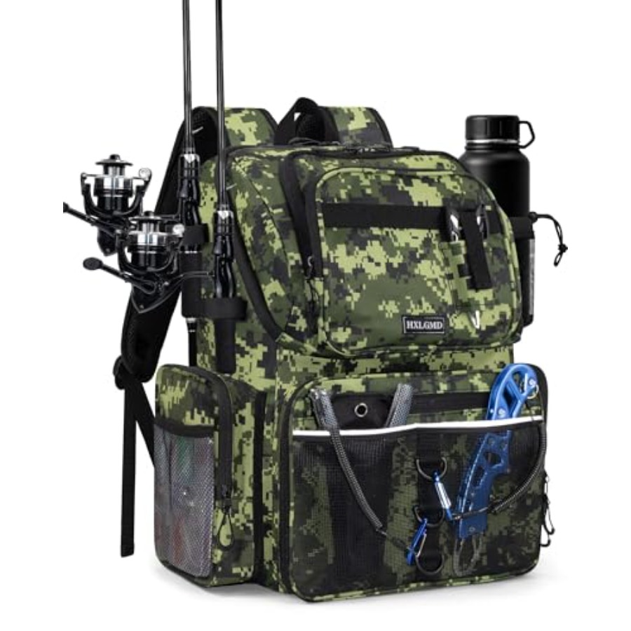 Fishing Backpack with Rod Hold - Fishing Backpack review and price