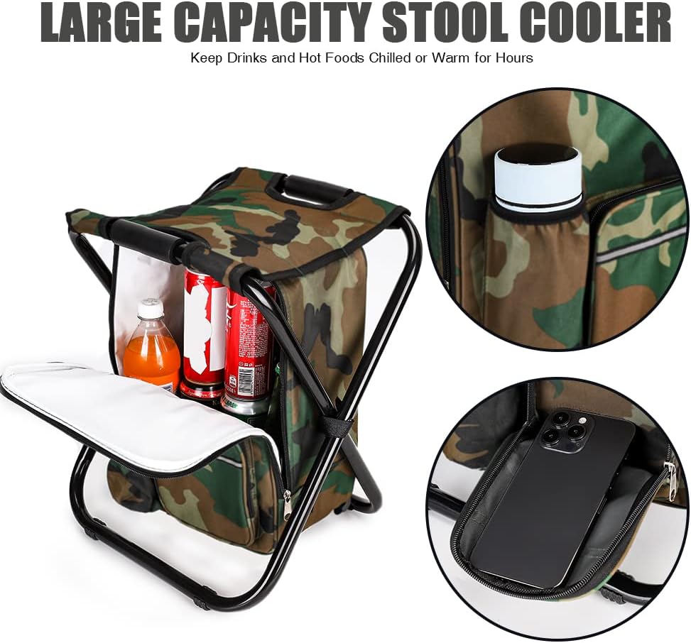 Portable Folding Camping Stool - Fishing Bag Waterproof review and price