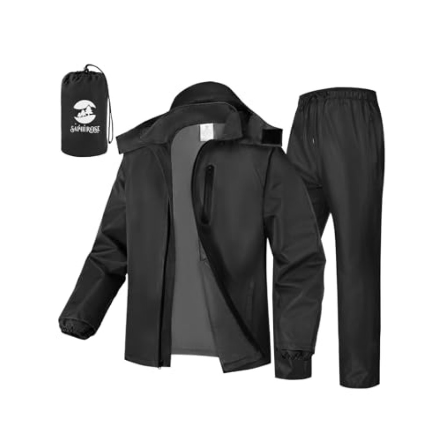 SaphiRose Men's Waterproof Rai - Fishing Rain Suit review and price