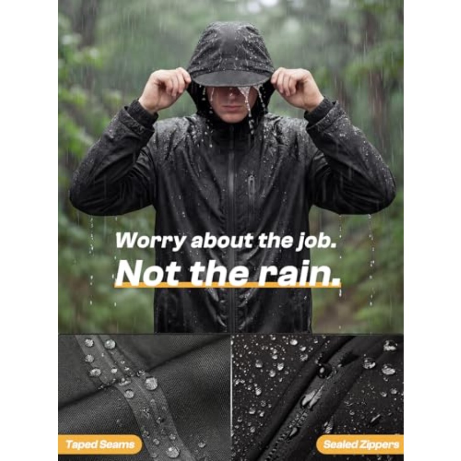 SaphiRose Men's Waterproof Rai - Fishing Rain Suit review and price
